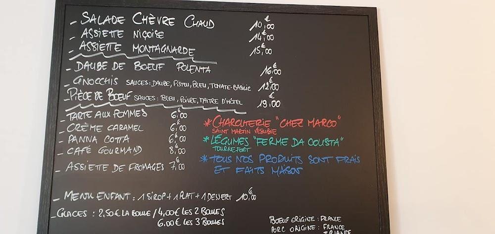 Le Café de la Place - Menu Image 1